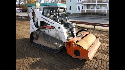 roller attachment for skid steer|compactor attachment for skid steer.